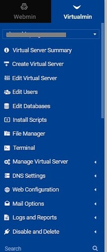 No Adminstration Options