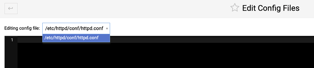 Contents of apache httpd.conf file empty - how to restore? - Virtualmin ...