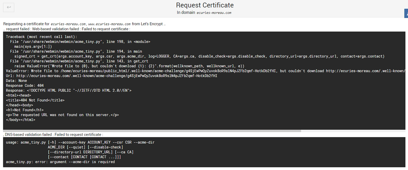 Request Failed Web based Validation Failed Failed To Request request failed web based validation failed failed to request