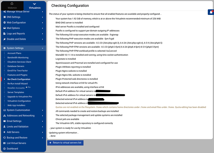 Screenshot 2026-08-25 at 08-58-27 Checking Configuration — Webmin 2.660 (Ubuntu Linux 24.04.4)