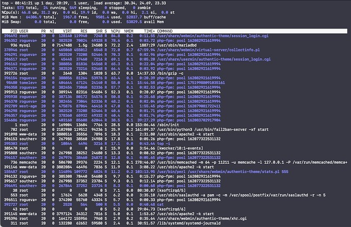 virtualmin-top-with-c-command