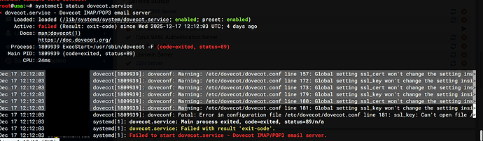 dovecot not starting(3)