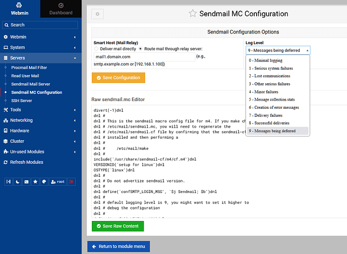 Sendmail-MC