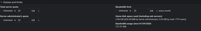 Virtualmin 8.2