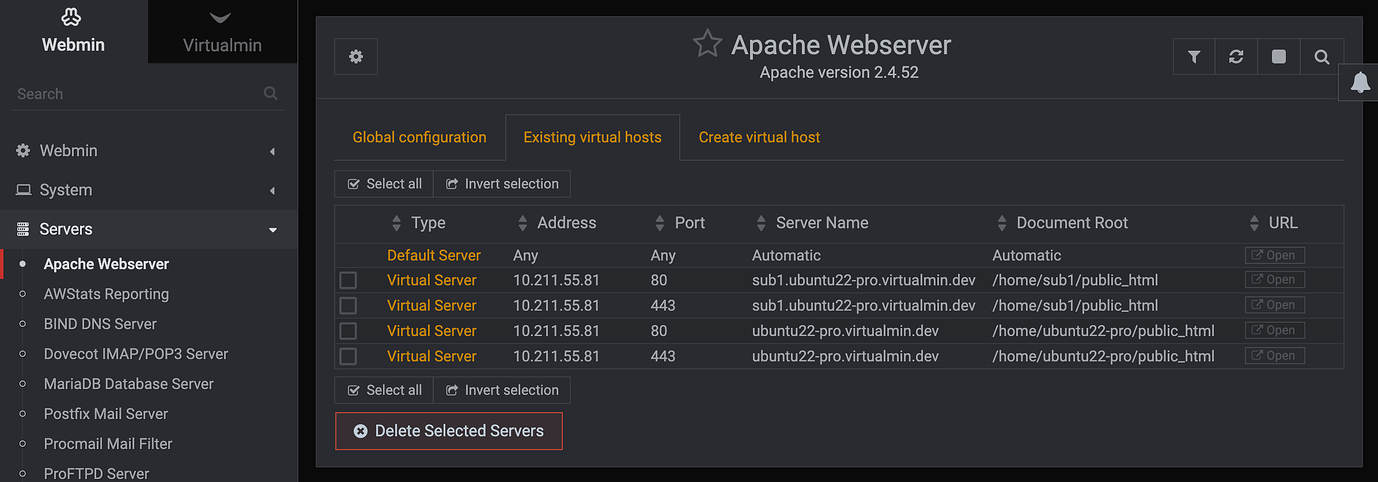 Virtual Nginx Module port to Webmin - Webmin - Virtualmin Community
