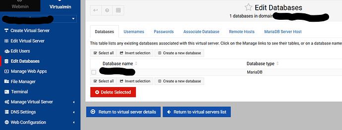 edit databases