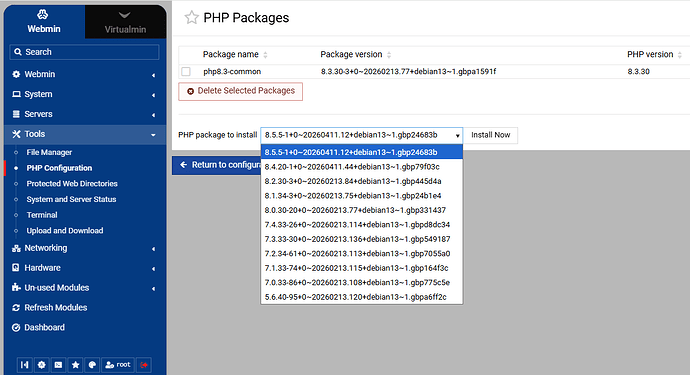 php-package-to-install