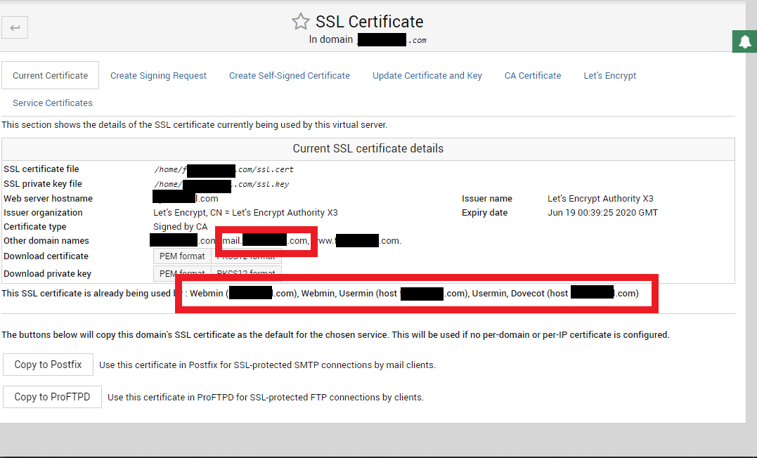 watch my domains ssl certificate