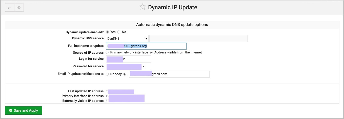 Automatic dynamic DNS update using dyndns and namecheap Help! (Home for newbies) - Virtualmin Community