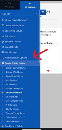 with Adminstration Options