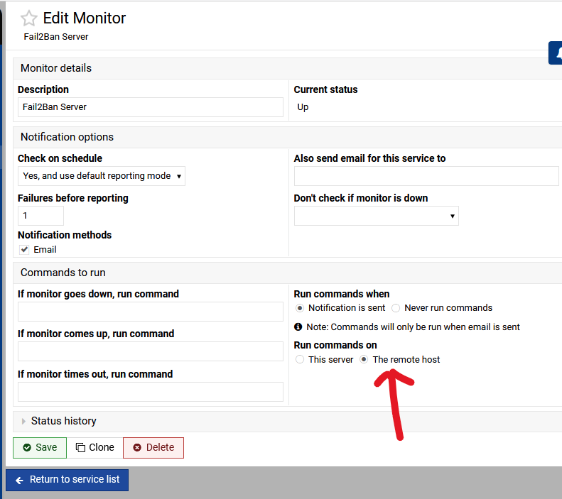 System Monitors - Commands on remote host, question - Virtualmin ...